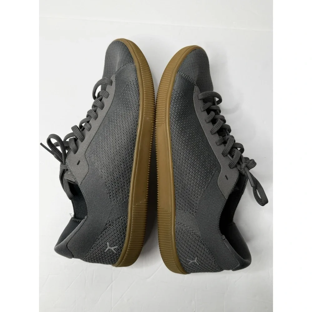 Flux Footwear Adapt Trainer Shoes Men Sz 11 Gray Gum Outsole Minimalist Active